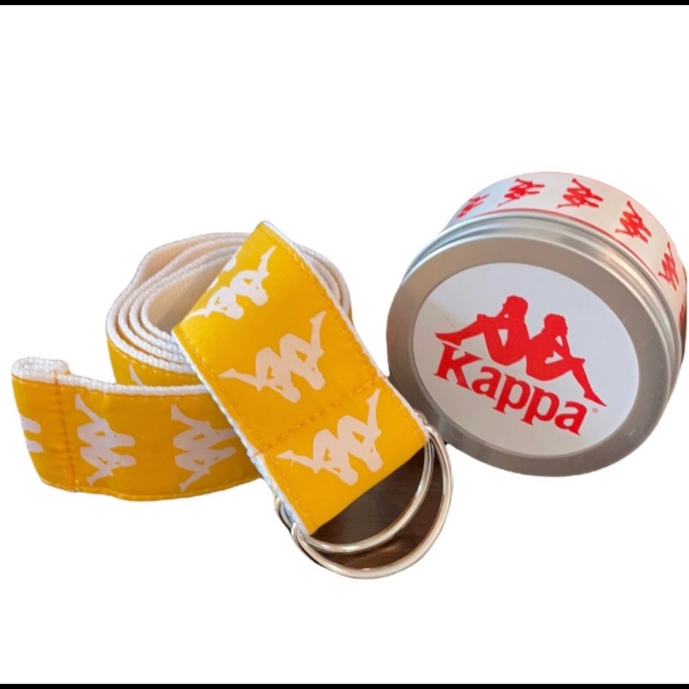PR: Unisex Kappa Yellow & White Belt